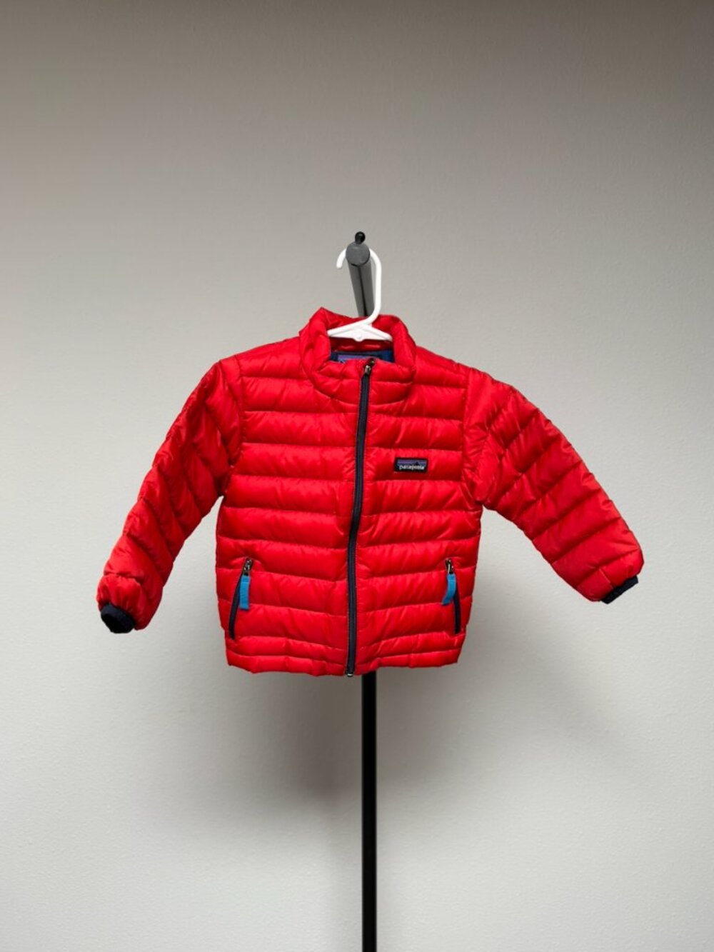 Patagonia Bright Red Down Puffer Jacket Toddler Size 2T